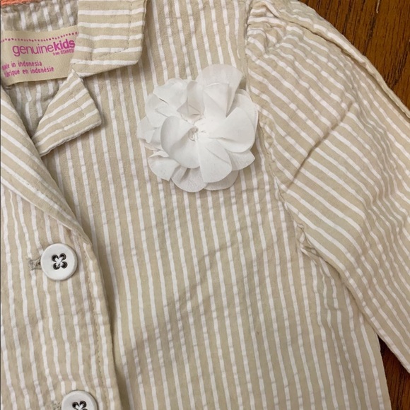 Genuine Kids NWT Striped blazer 3T - Picture 2 of 4